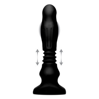 XR BRAND THUNDERPLUG SWELLING & THRUSTING VIBE W/ REMOTE