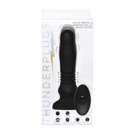 XR BRAND THUNDERPLUG SWELLING & THRUSTING VIBE W/ REMOTE