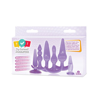 ICON BRANDS ICON TRI CURIOUS ANAL KIT PURPLE