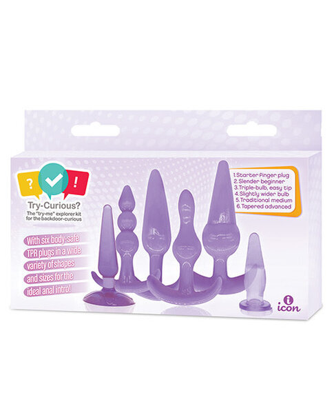 ICON ANAL KIT TRI CURIOUS PURPLE