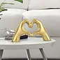 "O" HEAVENS LOVE GESTURE HAND DECOR GOLD