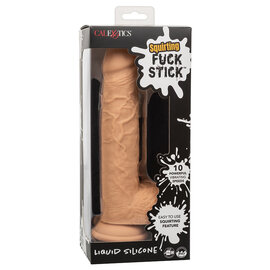 CALIFORNIA EXOTICS LIQUID SILICONE SQUIRTING FUCK STICK DILDO IVORY 9"