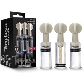 BLUSH TEMPTASIA TWIST CLIT & NIPPLE SUCKERS