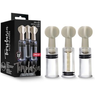 BLUSH 20% OFF TEMPTASIA NIPPLE CLIT SUCKER SET