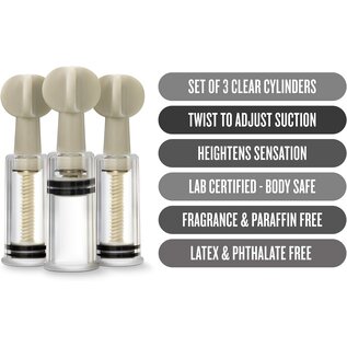 BLUSH TEMPTASIA TWIST CLIT & NIPPLE SUCKERS