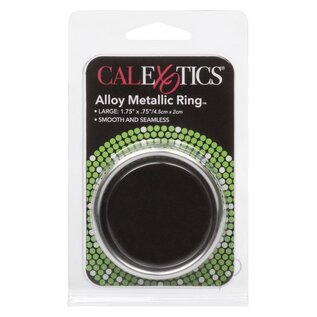 CALIFORNIA EXOTICS CALEX ALLOY METALLIC RING LARGE 1.75"