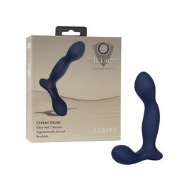 CALIFORNIA EXOTICS VICEROY EXPERT P OR G MASSAGE TOOL BLUE