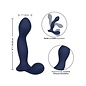 CALIFORNIA EXOTICS VICEROY EXPERT P OR G MASSAGE TOOL BLUE