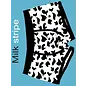 "OH" B2G1F MENS COW BRIEF BLACK WHITE
