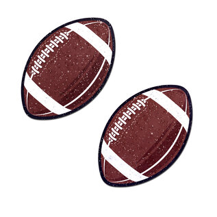 PASTEASE PASTIES SPARKLY FOOTBALLS