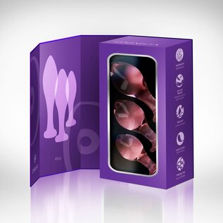 EDONISTA EDONISTA KYLA GLASS PLUG SMALL