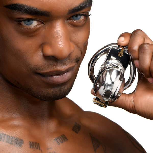 XR CHASTITY MASTER SERIES DELUXE STAINLESS STEEL CAGE