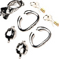 XR CHASTITY MASTER SERIES DELUXE STAINLESS STEEL CAGE