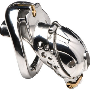 XR CHASTITY MASTER SERIES DELUXE STAINLESS STEEL CAGE