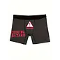 "O" HEAVENS MENS BOXER CHOKING HAZARD BLACK