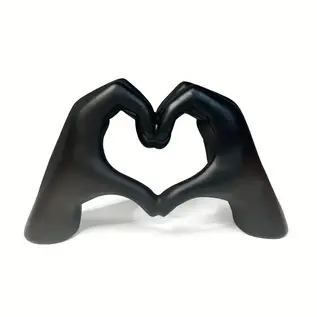 "O" HEAVENS LOVE GESTURE HAND DECOR GOLD