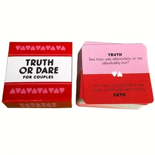 "O" HEAVENS CARD GAME MINI TRUTH OR DARE FOR COUPLES