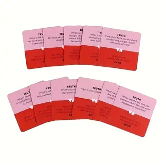 "O" HEAVENS CARD GAME MINI TRUTH OR DARE FOR COUPLES