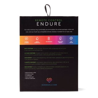 SENSUELLE NU SENSUELLE ENDURE RING, BULLET AND REMOTE BLUE