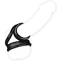 ICON BRANDS COCK RING & STRETCHER TRIPLE PLAY BLACK