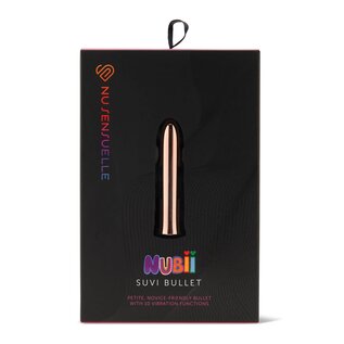 SENSUELLE NU SENSUELLE NUBII SUVI 15 FUNCTION BULLET ROSE GOLD