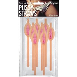 HOTT PRODUCTS PUSSY STRAWS 8 PC