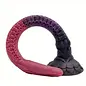 "O" HEAVENS CREATURE DILDO SNAKE PURPLE 18"