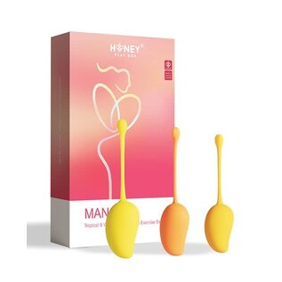 HONEY PLAY BOX MANGO TROPICAL WEIGHTED KEGEL 6PC SET