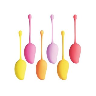HONEY PLAY BOX MANGO TROPICAL WEIGHTED KEGEL 6PC SET