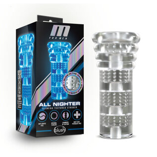 BLUSH STROKER M FOR MEN ALL NIGHTER CLEAR