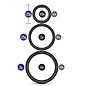 BLUSH PERFORMANCE VS4 PURE PREMIUM SILICONE RING SET BLACK