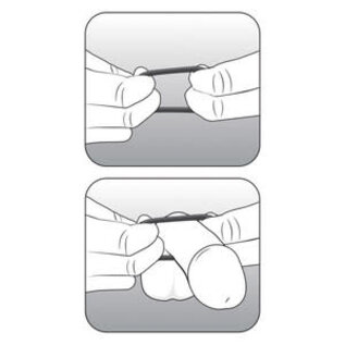 BLUSH PERFORMANCE VS4 PURE PREMIUM SILICONE RING SET BLACK