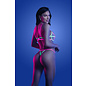 FANTASY LINGERIE HEAD RUSH CONTRAST BRA AND PANTY SET