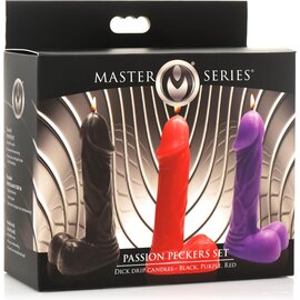 MASTER SERIES MASTER SERIES PASSION PECKERS DRIP CANDLES