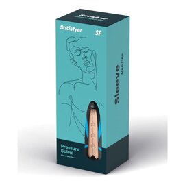 SATISFYER SATISFYER MEN PRESSURE SPIRAL SLEEVE ONLY