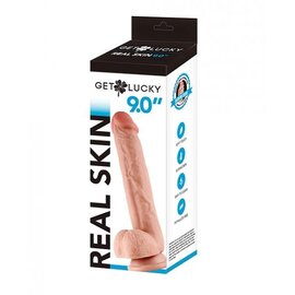 GET LUCKY GET LUCKY DUAL LAYER DILDO 9"
