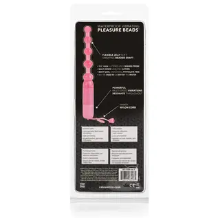 CALIFORNIA EXOTICS WATERPROOF VIBRATING PLEASURE BEADS