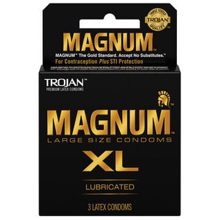 TROJAN CONDOM MAGNUM XL 3 PACK