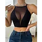 "O" HEAVENS CAMI TOP MESH