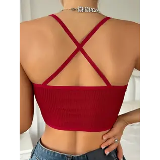 "O" HEAVENS CAMI TOP MESH