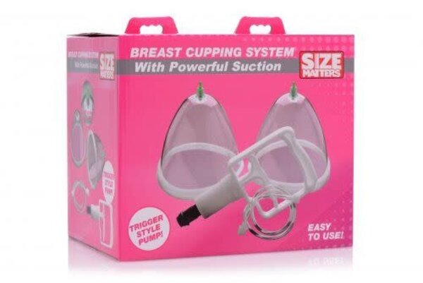SIZE MATTERS PUMP BREAST CUPPING SYSTEM