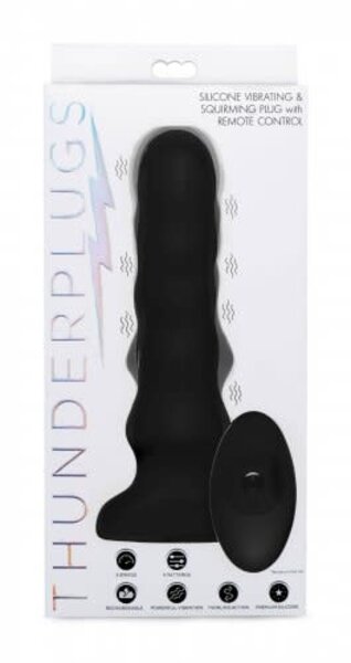 XR ANAL PLUG THUNDER VIBRATING W/REMOTE