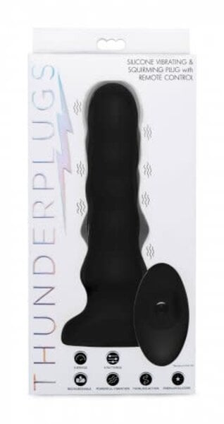 XR BRAND XR ANAL PLUG THUNDER VIBRATING W/REMOTE