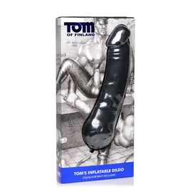 TOM OF FINLAND TOF INFLATABLE PROSTHETIC BLACK 12.75"