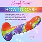 CURVE TOYS SIMPLY SWEET RAINBOW DILDO