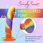 CURVE TOYS SIMPLY SWEET RAINBOW DILDO