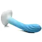 CURVE TOYS SIMPLY SWEET RIPPLED DONG BLUE/WHITE 7"