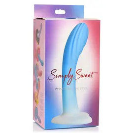 CURVE TOYS SIMPLY SWEET RIPPLE BLUE/WHITE 7"