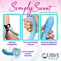 CURVE TOYS SIMPLY SWEET RIPPLE BLUE/WHITE 7"
