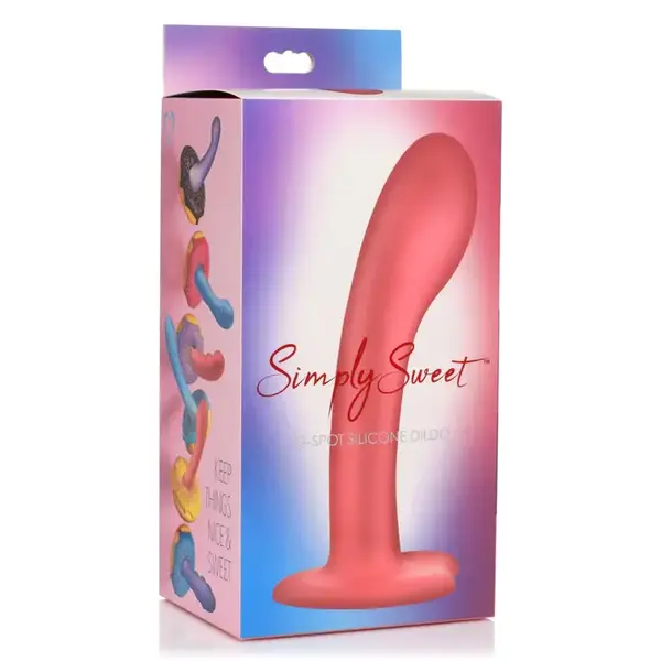 CURVE DILDO SIMPLY SWEET G PINK 7"